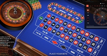 auto roulette live screenshot