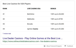 best live casinos online google